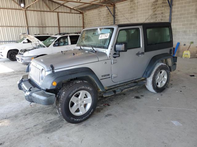 JEEP WRANGLER S 2015 with VIN 1C4AJWAG9FL674512 - Photo from auction