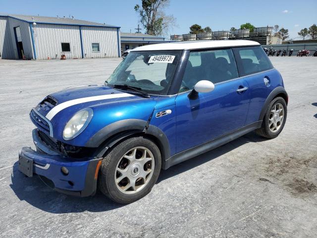 MINI COOPER S 2005 with VIN WMWRE33445TD92981 - Photo from auction