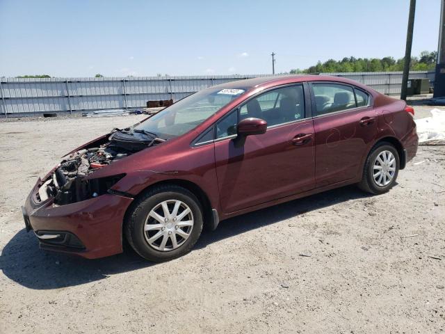 HONDA CIVIC LX 2015 with VIN 19XFB2F59FE241655 - Photo from auction
