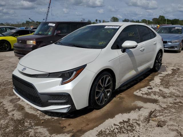 TOYOTA COROLLA SE 2020 with VIN 5YFS4RCE5LP042019 - Photo from auction