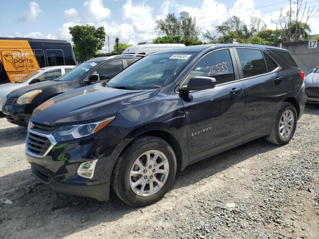 CHEVROLET EQUINOX LS 2021 with VIN 3GNAXHEV4MS105147 - Photo from auction