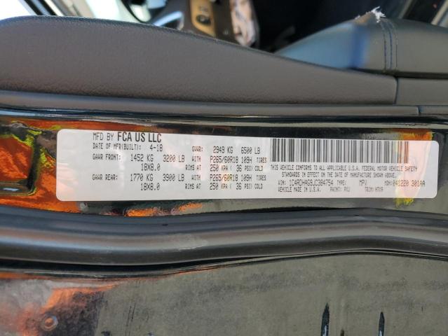 Photo 14 from auction – 2018 DODGE DURANGO SX with VIN 1C4RDHAG9JC384754