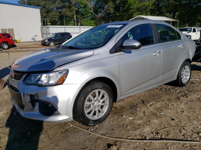 CHEVROLET SONIC LT 2017 with VIN 1G1JD5SH1H4124042 - Photo from auction