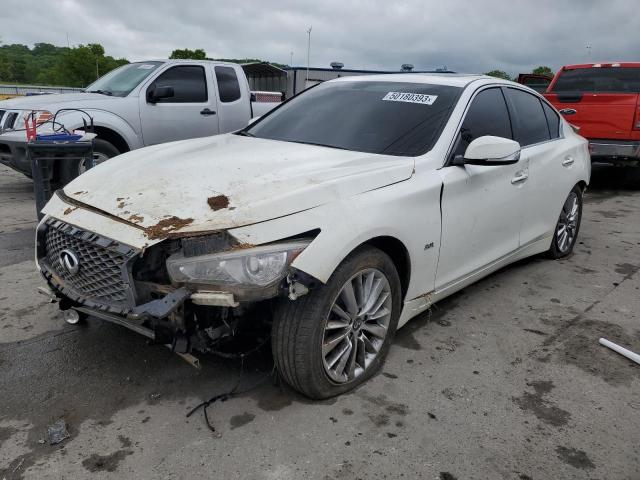 Photo 1 from auction – 2018 INFINITI Q50 LUXE with VIN JN1EV7AR3JM442913
