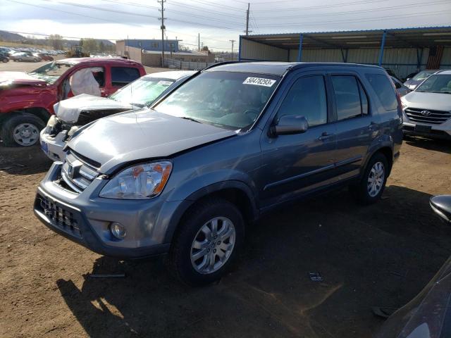 Photo 1 from auction – 2005 HONDA CR-V SE with VIN JHLRD78905C020393