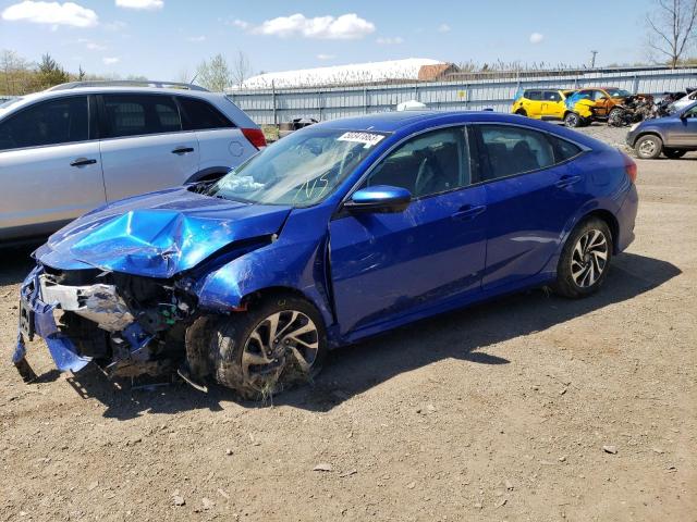 HONDA CIVIC EX 2017 with VIN 19XFC2F70HE038557 - Photo from auction