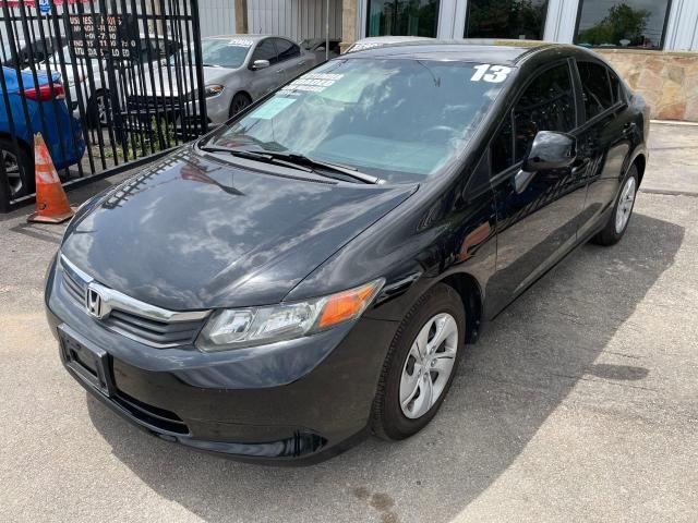Photo 2 from auction – 2013 HONDA CIVIC LX with VIN 19XFB2F50DE219556