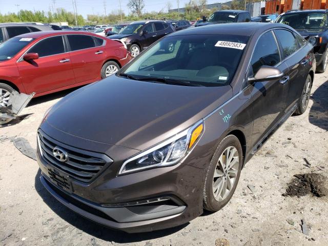 Photo 1 from auction – 2016 HYUNDAI SONATA SPO with VIN 5NPE34AF6GH379901
