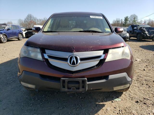 Photo 5 from auction – 2008 ACURA MDX TECHNO with VIN 2HNYD28498H528292