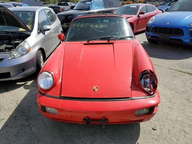 Photo 5 from auction – 1993 PORSCHE 911 CARRER with VIN WP0CB296XPS460064