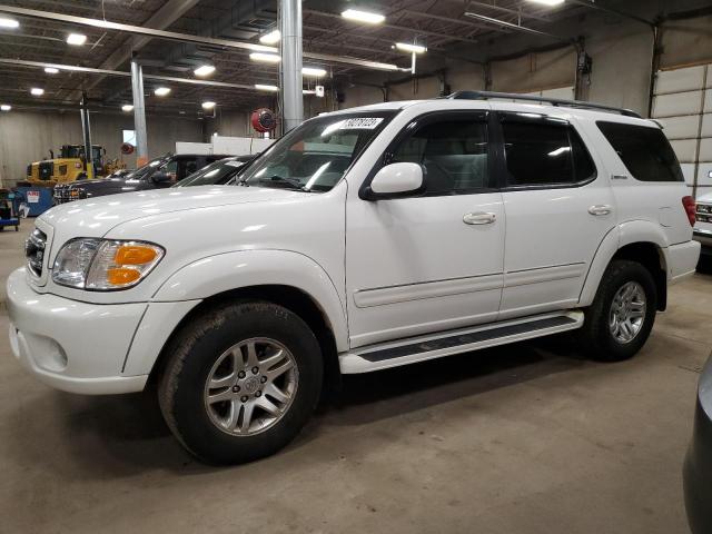 TOYOTA SEQUOIA LI 2004 with VIN 5TDBT48A84S224284 - Photo from auction