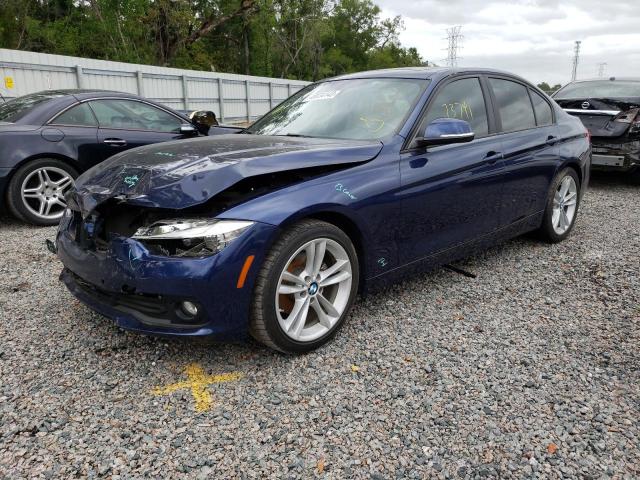 BMW 320 I 2017 with VIN WBA8E1G51HNU14542 - Photo from auction