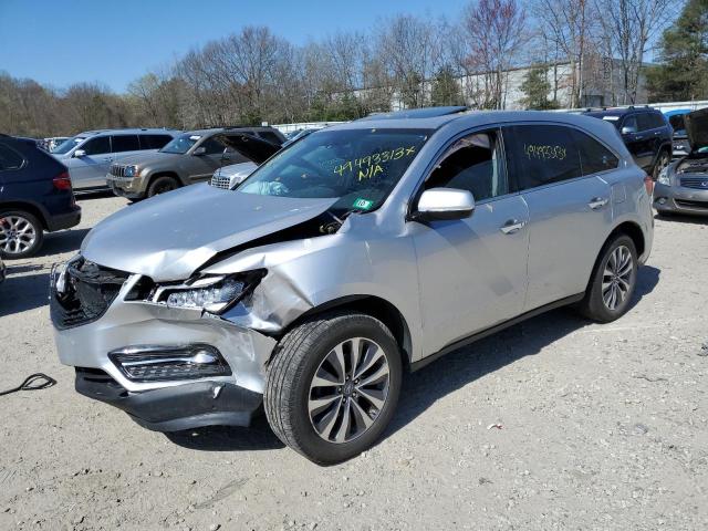 ACURA MDX TECHNO 2014 with VIN 5FRYD4H64EB035106 - Photo from auction