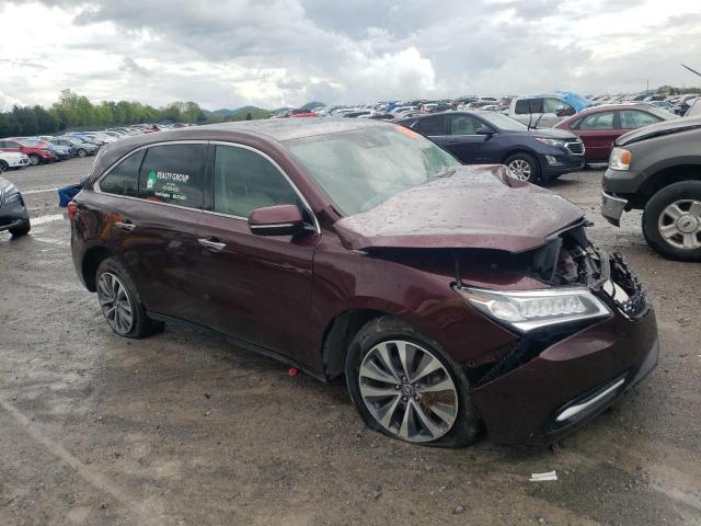 Photo 4 from auction – 2016 ACURA MDX TECHNO with VIN 5FRYD4H44GB061948