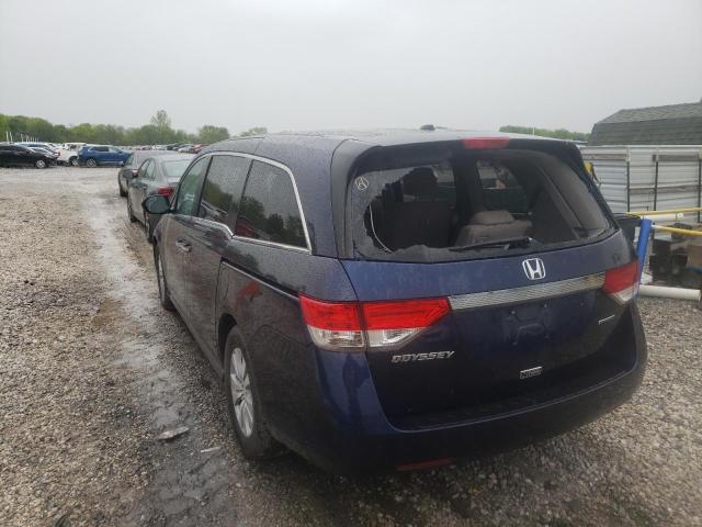 Photo 2 from auction – 2017 HONDA ODYSSEY SE with VIN 5FNRL5H34HB024079