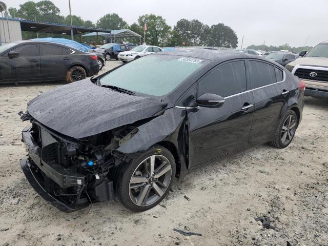 KIA FORTE EX 2017 with VIN 3KPFN4A85HE005544 - Photo from auction