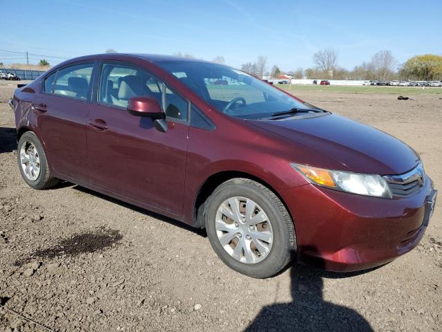 Photo 4 from auction – 2012 HONDA CIVIC LX with VIN 19XFB2F55CE043716