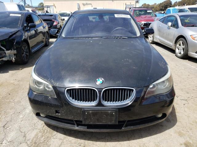 Photo 5 from auction – 2006 BMW 530 I with VIN WBANE73546CM34868