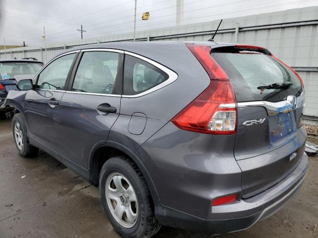 Photo 2 from auction – 2016 HONDA CR-V LX with VIN 2HKRM4H3XGH638674