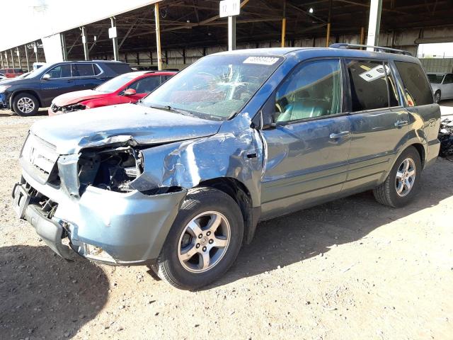 HONDA PILOT EXL 2007 with VIN 5FNYF28657B030239 - Photo from auction