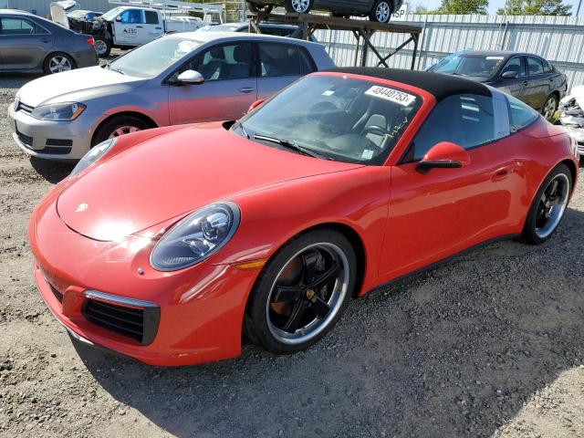 PORSCHE 911 TARGA 2017 مع رقم تعريف المركبة WP0BA2A91HS132117 - صورة من المزاد