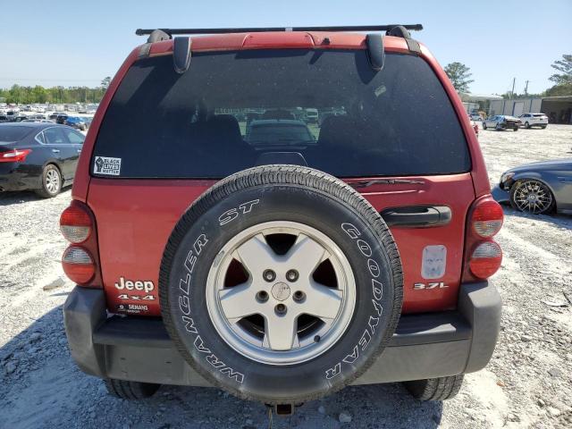 Photo 6 from auction – 2007 JEEP LIBERTY SP with VIN 1J4GL48K57W515337
