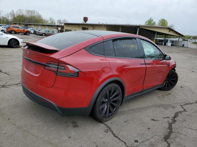 Photo 3 from auction – 2022 TESLA MODEL X with VIN 7SAXCBE54NF328586
