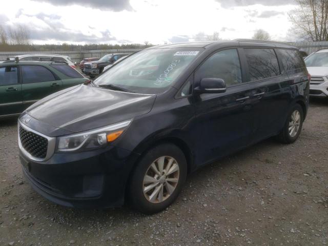 KIA SEDONA LX 2015 with VIN KNDMB5C15F6063694 - Photo from auction