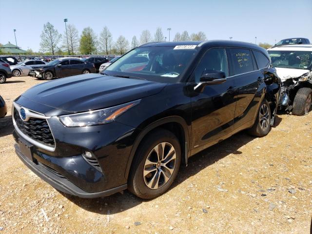 TOYOTA HIGHLANDER 2022 with VIN 5TDHBRCH5NS555257 - Photo from auction