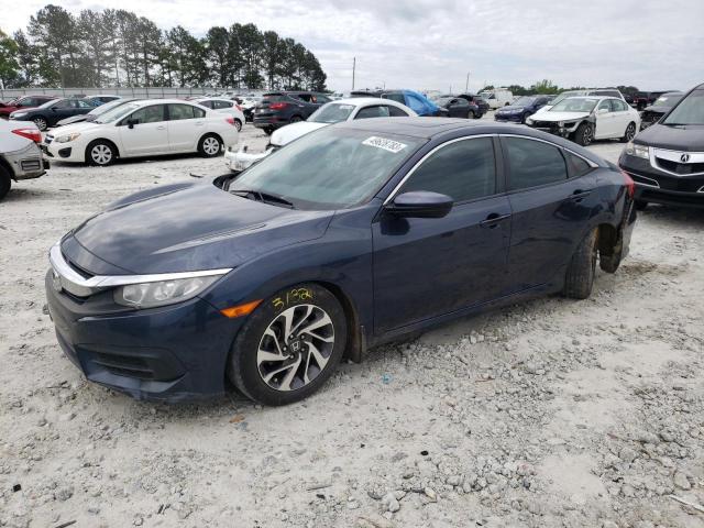 HONDA CIVIC EX 2017 with VIN 19XFC2F76HE011542 - Photo from auction
