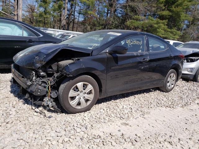 HYUNDAI ELANTRA SE 2016 with VIN 5NPDH4AE5GH744962 - Photo from auction