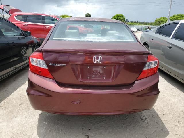 Photo 6 from auction – 2012 HONDA CIVIC LX with VIN JHMFB2F57CS001074