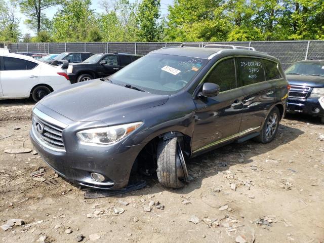 INFINITI JX35 2013 with VIN 5N1AL0MM6DC310792 - Photo from auction
