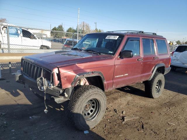 JEEP CHEROKEE C 2001 with VIN 1J4FF58SX1L520681 - Photo from auction