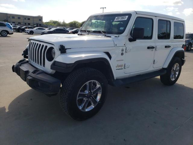 JEEP WRANGLER U 2021 with VIN 1C4HJXEN5MW836239 - Photo from auction