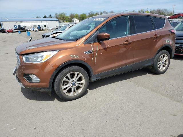 FORD ESCAPE SE 2017 with VIN 1FMCU9GD3HUD71703 - Photo from auction