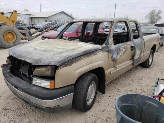 CHEVROLET SILVERADO 2004 with VIN 2GCEC19T741262687 - Photo from auction