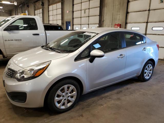 KIA RIO LX 2013 with VIN KNADM4A30D6158778 - Photo from auction