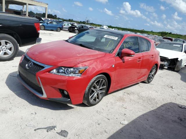 LEXUS CT 200 2015 with VIN JTHKD5BH3F2222136 - Photo from auction