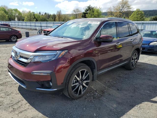 HONDA PILOT TOUR 2021 with VIN 5FNYF6H67MB034926 - Photo from auction