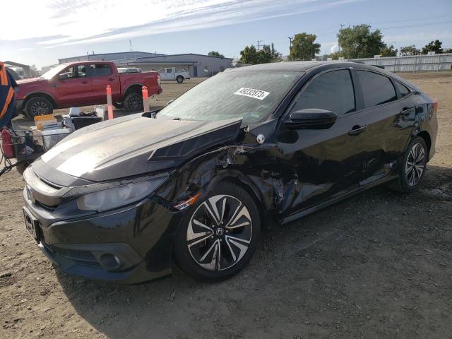 HONDA CIVIC EX 2016 with VIN 2HGFC1F38GH658195 - Photo from auction