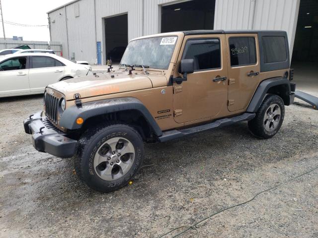 JEEP WRANGLER U 2015 with VIN 1C4BJWDGXFL682330 - Photo from auction
