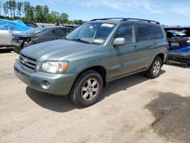TOYOTA HIGHLANDER 2005 with VIN JTEEP21AX50078373 - Photo from auction