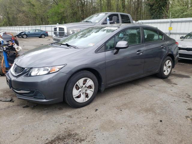 HONDA CIVIC LX 2013 with VIN 19XFB2F50DE200795 - Photo from auction