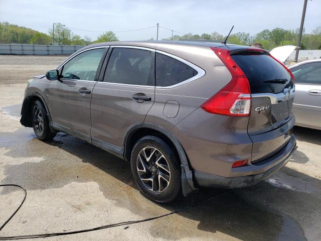 Photo 2 from auction – 2016 HONDA CR-V SE with VIN 2HKRM3H40GH546704