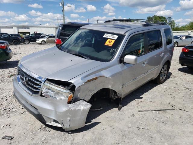 HONDA PILOT EXLN 2015 with VIN 5FNYF4H7XFB021409 - Photo from auction