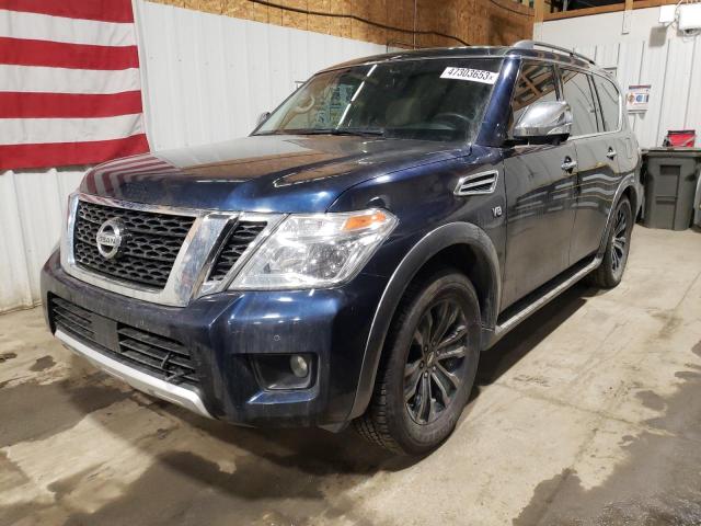 NISSAN ARMADA PLA 2017 with VIN JN8AY2NE5H9704672 - Photo from auction