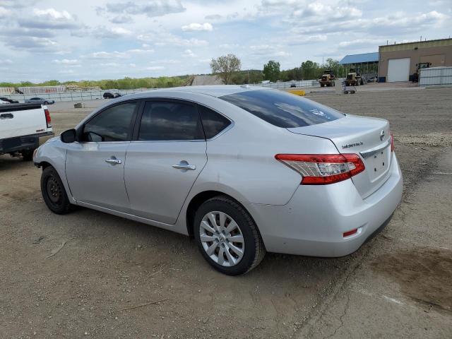 Photo 2 from auction – 2015 NISSAN SENTRA S with VIN 3N1AB7AP2FL648800