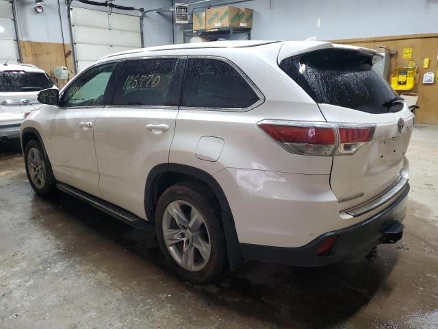 Photo 2 from auction – 2015 TOYOTA HIGHLANDER with VIN 5TDDKRFH2FS096166