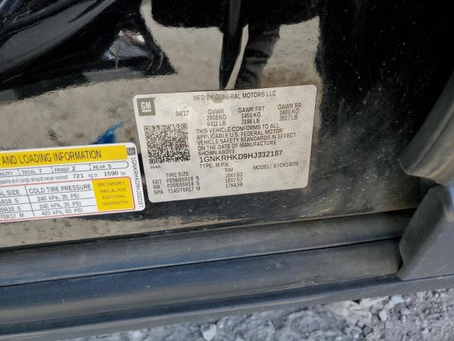 Photo 14 from auction – 2017 CHEVROLET TRAVERSE L with VIN 1GNKRHKD9HJ332187